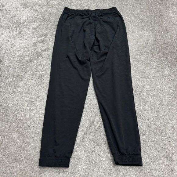 Athleta Brooklyn Jogger Pants Womens 12 Tall Black Zip Pockets Athletic 32x32 - Picture 2 of 16